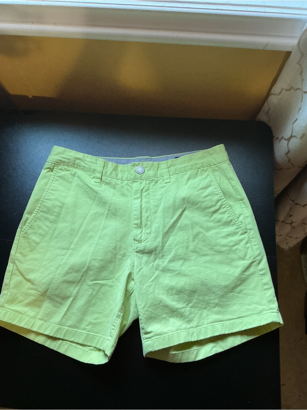 Bonobos Lime Green Women's Casual Shorts